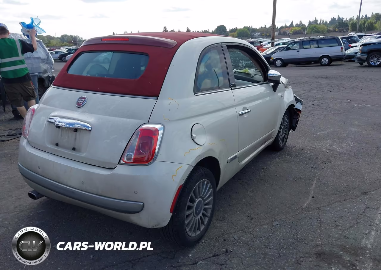 2012 Fiat 500C Lounge VIN:3C3CFFER7CT189005 - 4