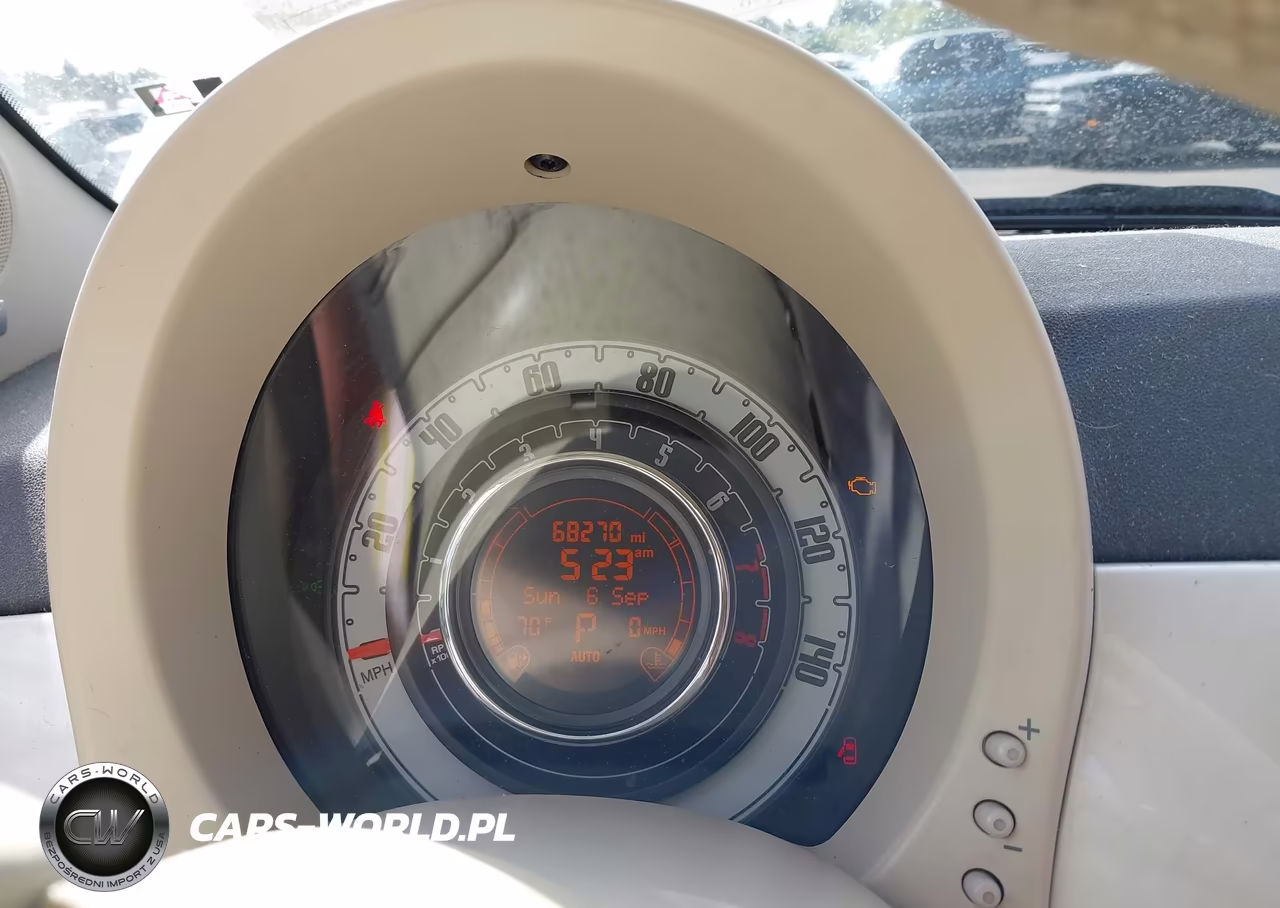 2012 Fiat 500C Lounge VIN:3C3CFFER7CT189005 - 7