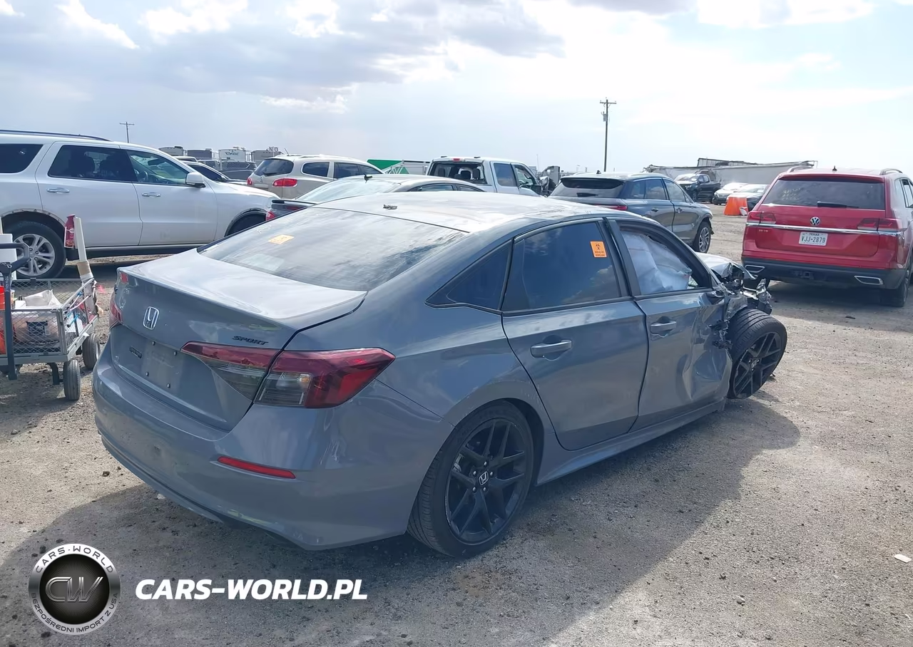 2026 Honda Civic Sport VIN:2HGFE2F5XTH514028 - 4