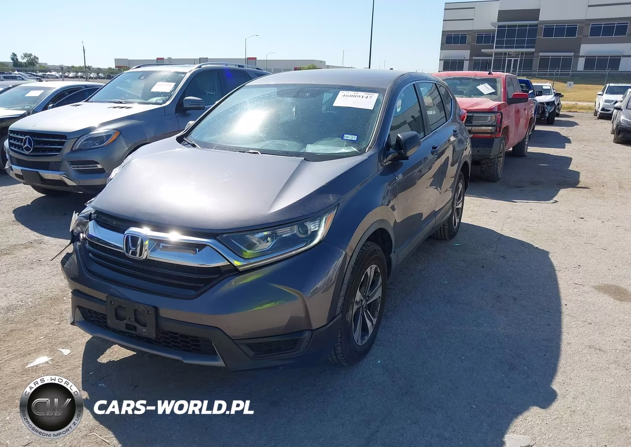 2019 Honda Cr-V Lx VIN:2HKRW6H36KH221244 - 2