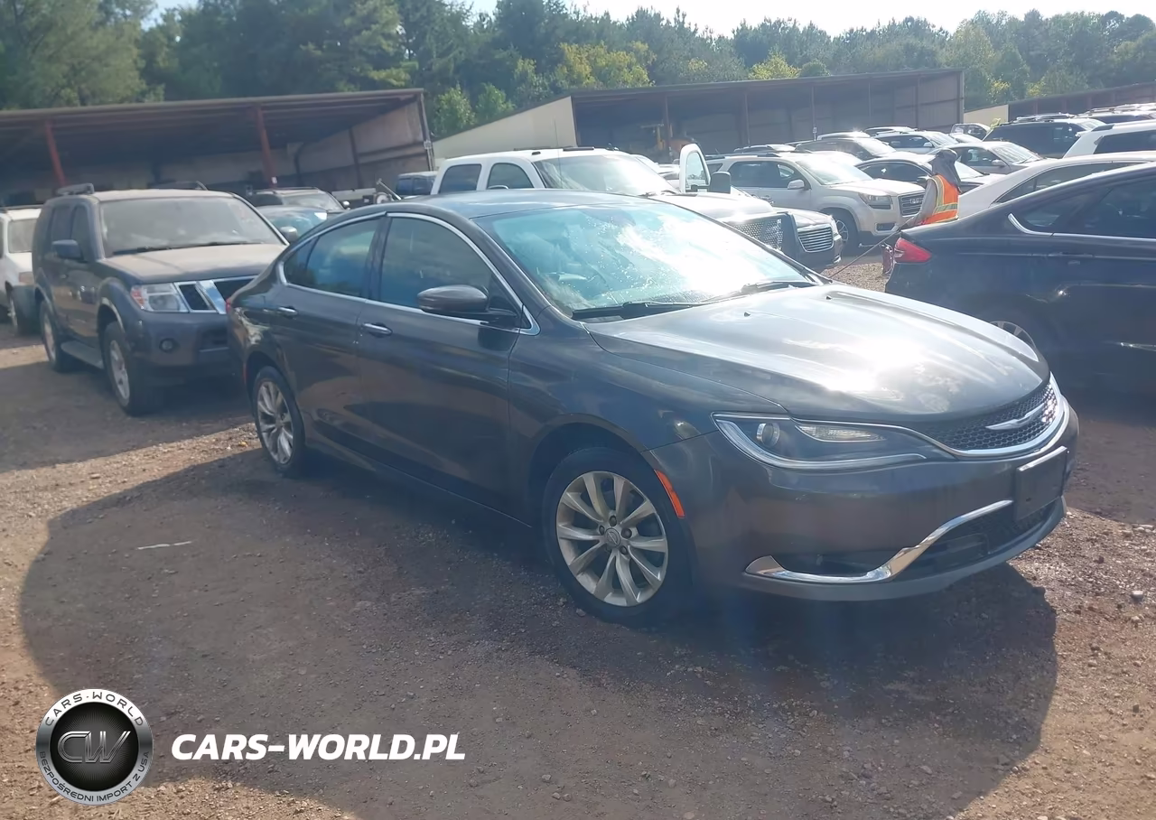 2015 Chrysler 200 C VIN:1C3CCCCB2FN545104 - 1