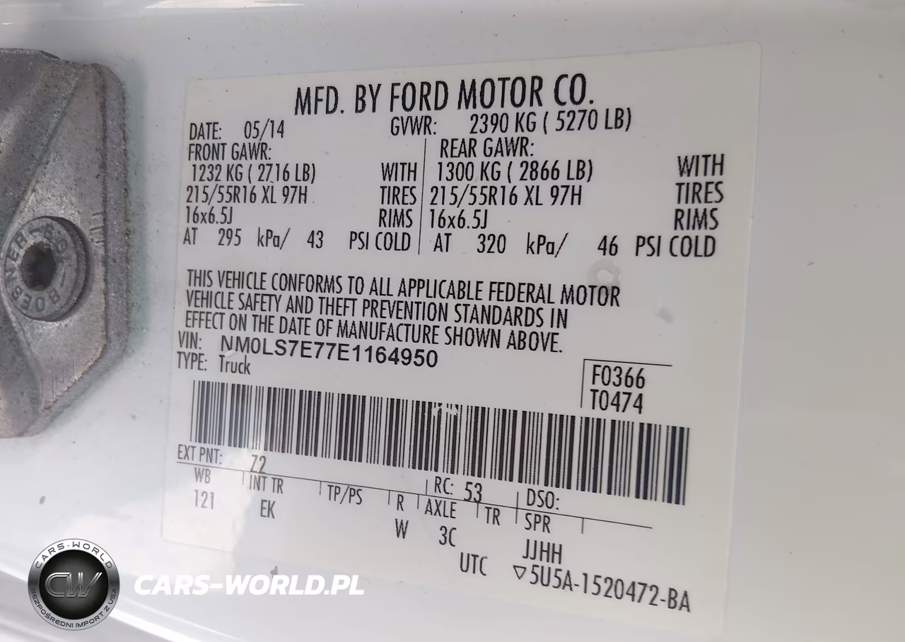 2014 Ford Transit Connect Xl VIN:NM0LS7E77E1164950 - 9