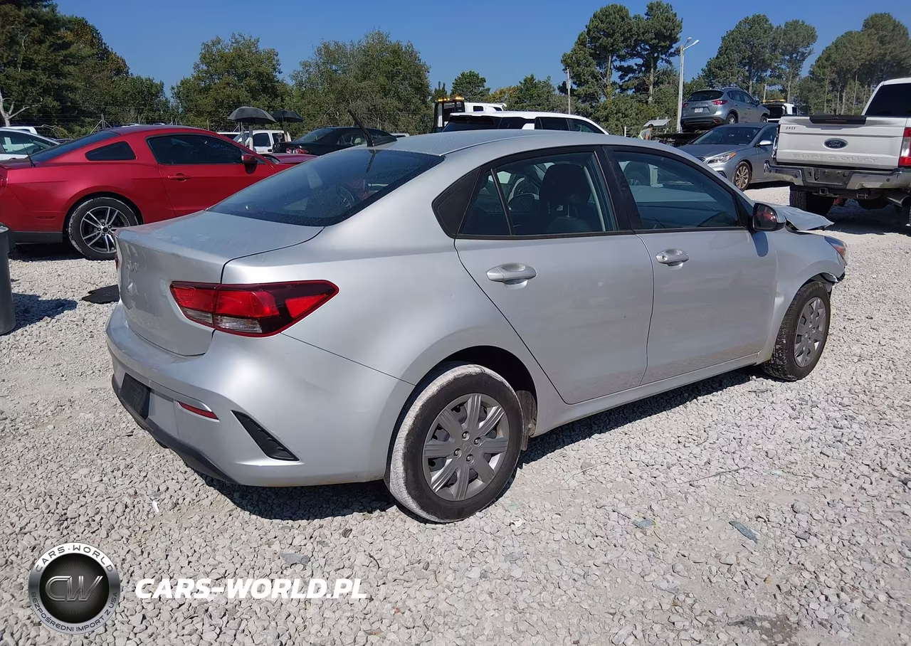 2023 Kia Rio Lx VIN:3KPA24AD6PE619517 - 4