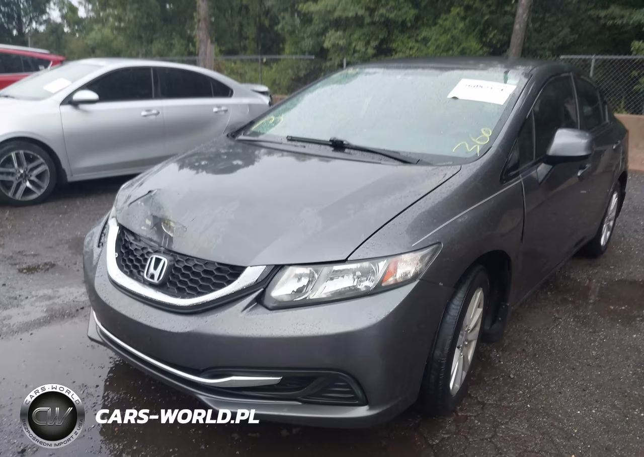 2013 Honda Civic Lx VIN:2HGFB2F5XDH576216 - 6