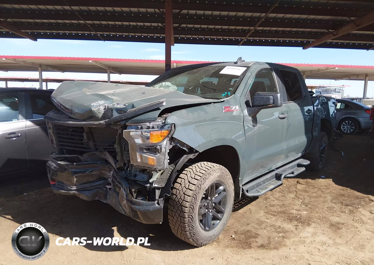 2025 Chevrolet Silverado 1500 4Wd Short Bed Custom Trail Boss VIN:3GCPKCEK3SG312039 - 2