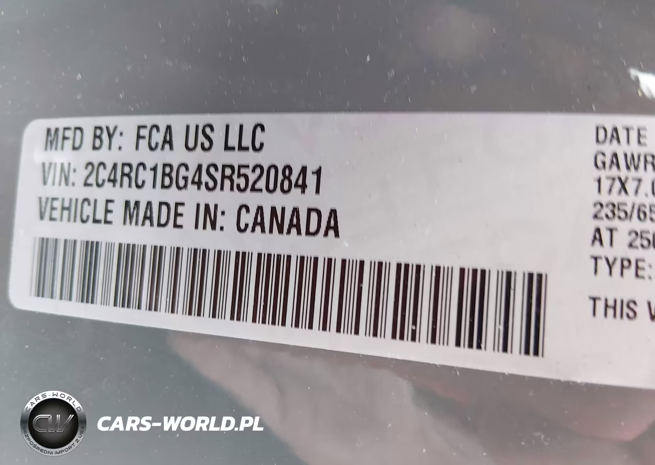 2025 Chrysler Pacifica Select VIN:2C4RC1BG4SR520841 - 9