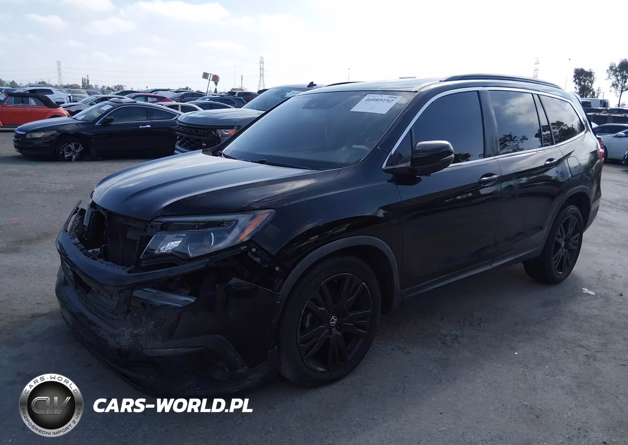 2021 Honda Pilot 2Wd Special Edition VIN:5FNYF5H27MB009144 - 2