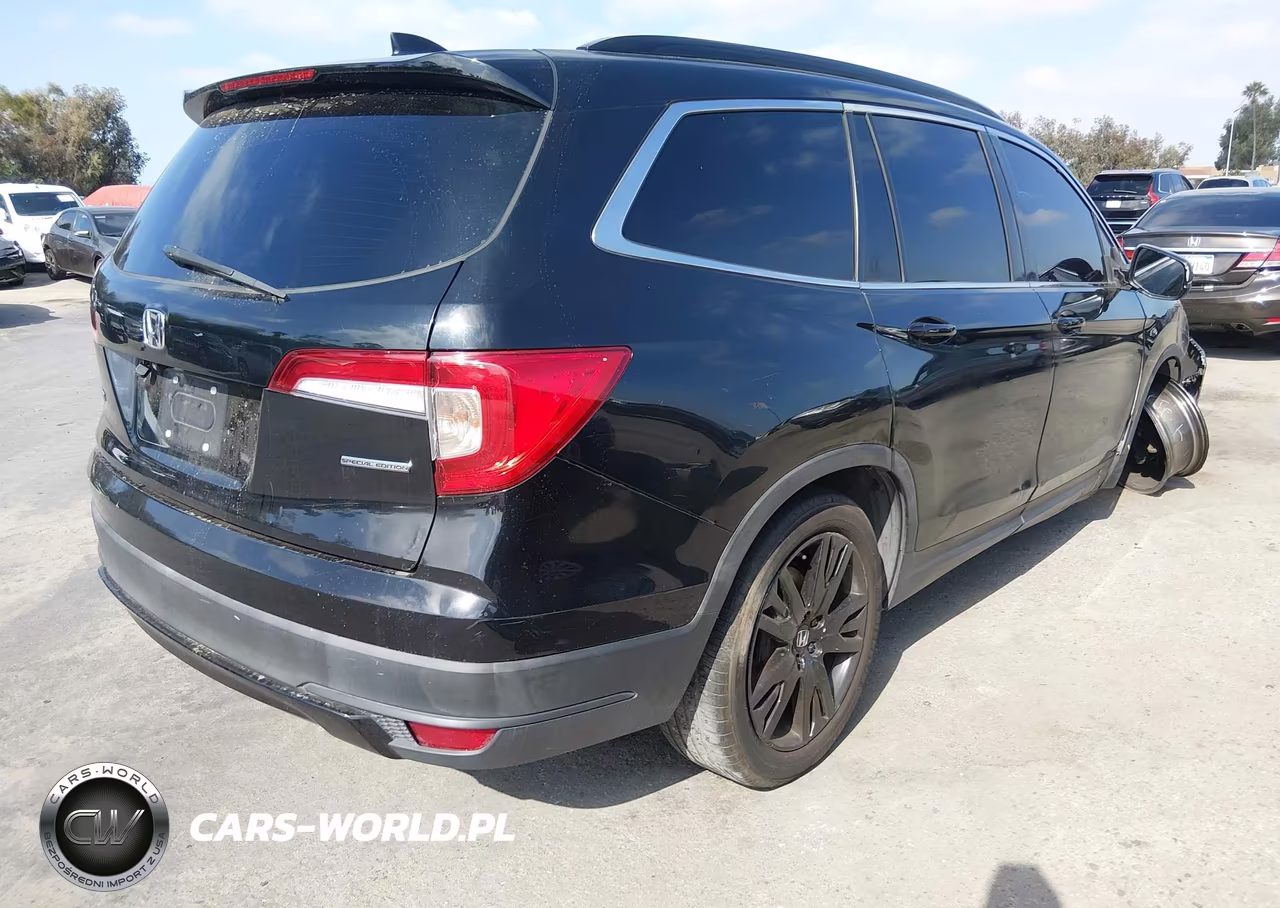 2021 Honda Pilot 2Wd Special Edition VIN:5FNYF5H27MB009144 - 4