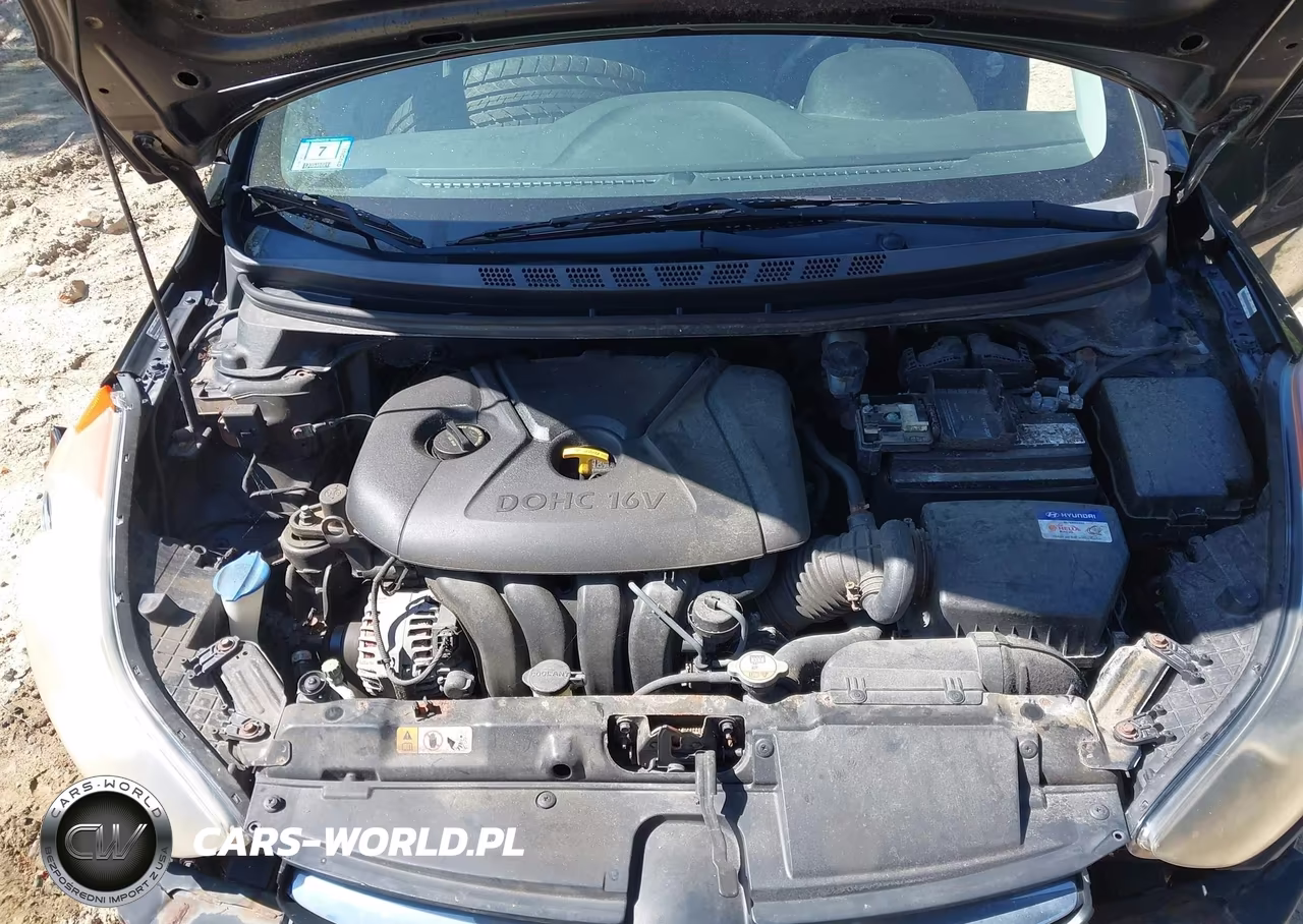 2013 Hyundai Elantra Gls VIN:KMHDH4AEXDU022514 - 10
