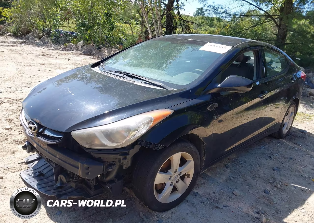 2013 Hyundai Elantra Gls VIN:KMHDH4AEXDU022514 - 2