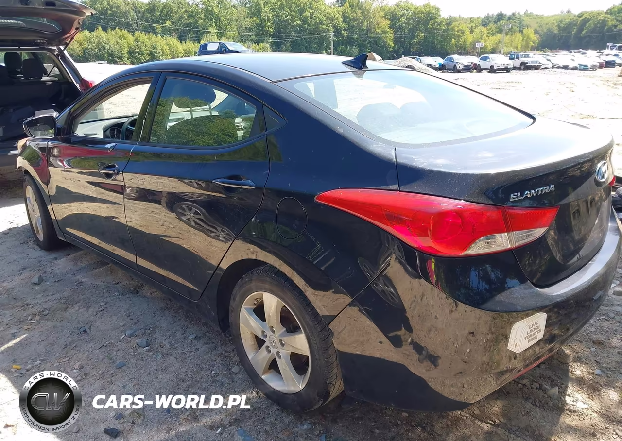 2013 Hyundai Elantra Gls VIN:KMHDH4AEXDU022514 - 3