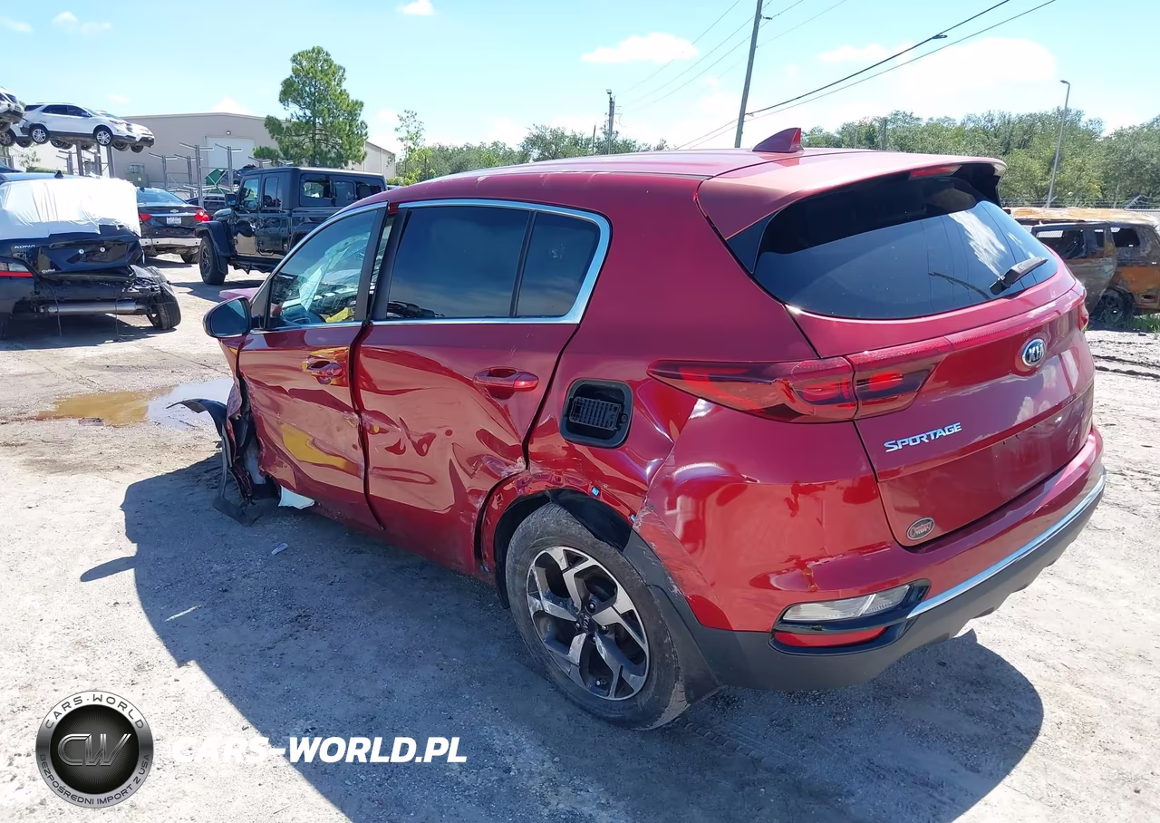2021 Kia Sportage Lx VIN:KNDPM3AC8M7844474 - 3