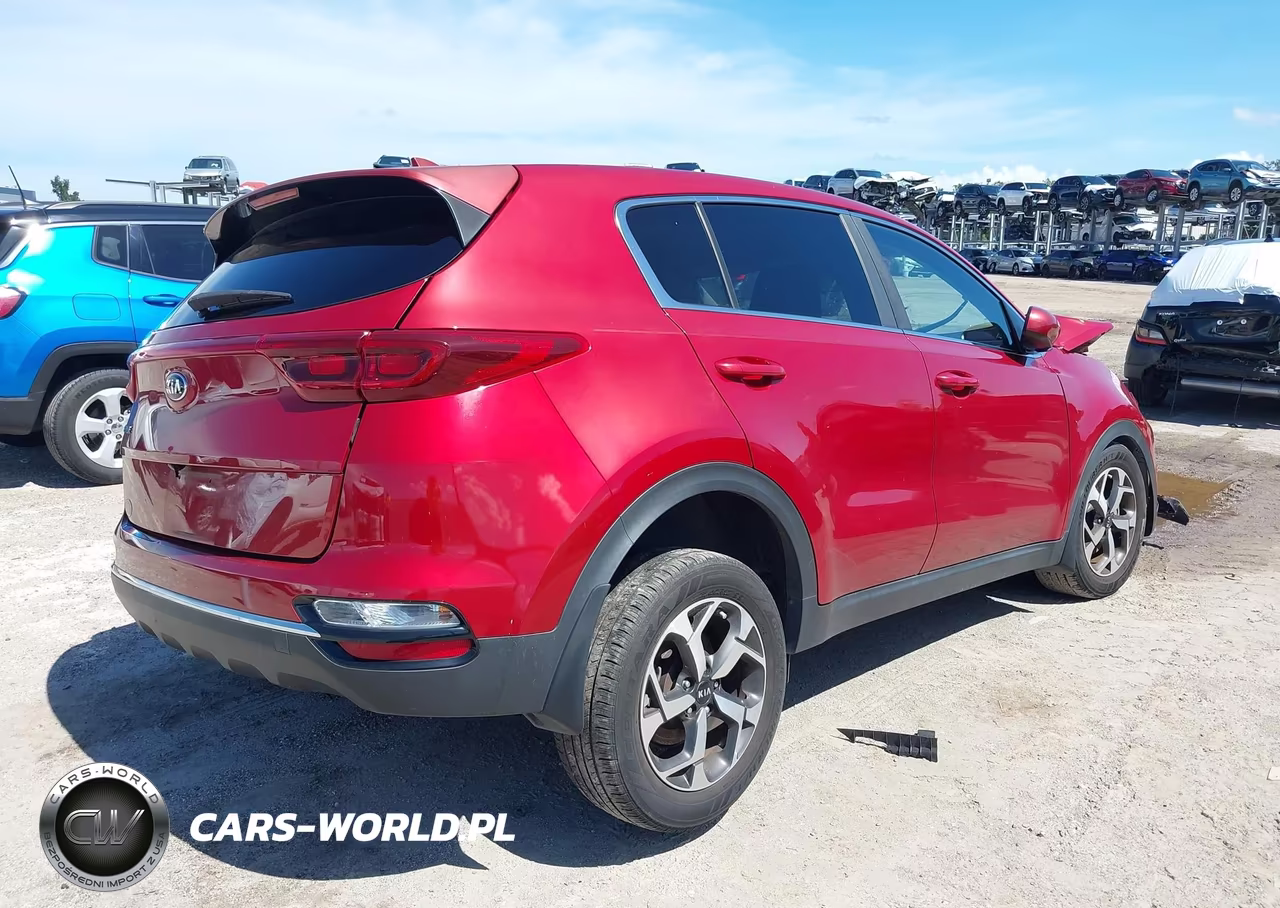 2021 Kia Sportage Lx VIN:KNDPM3AC8M7844474 - 4
