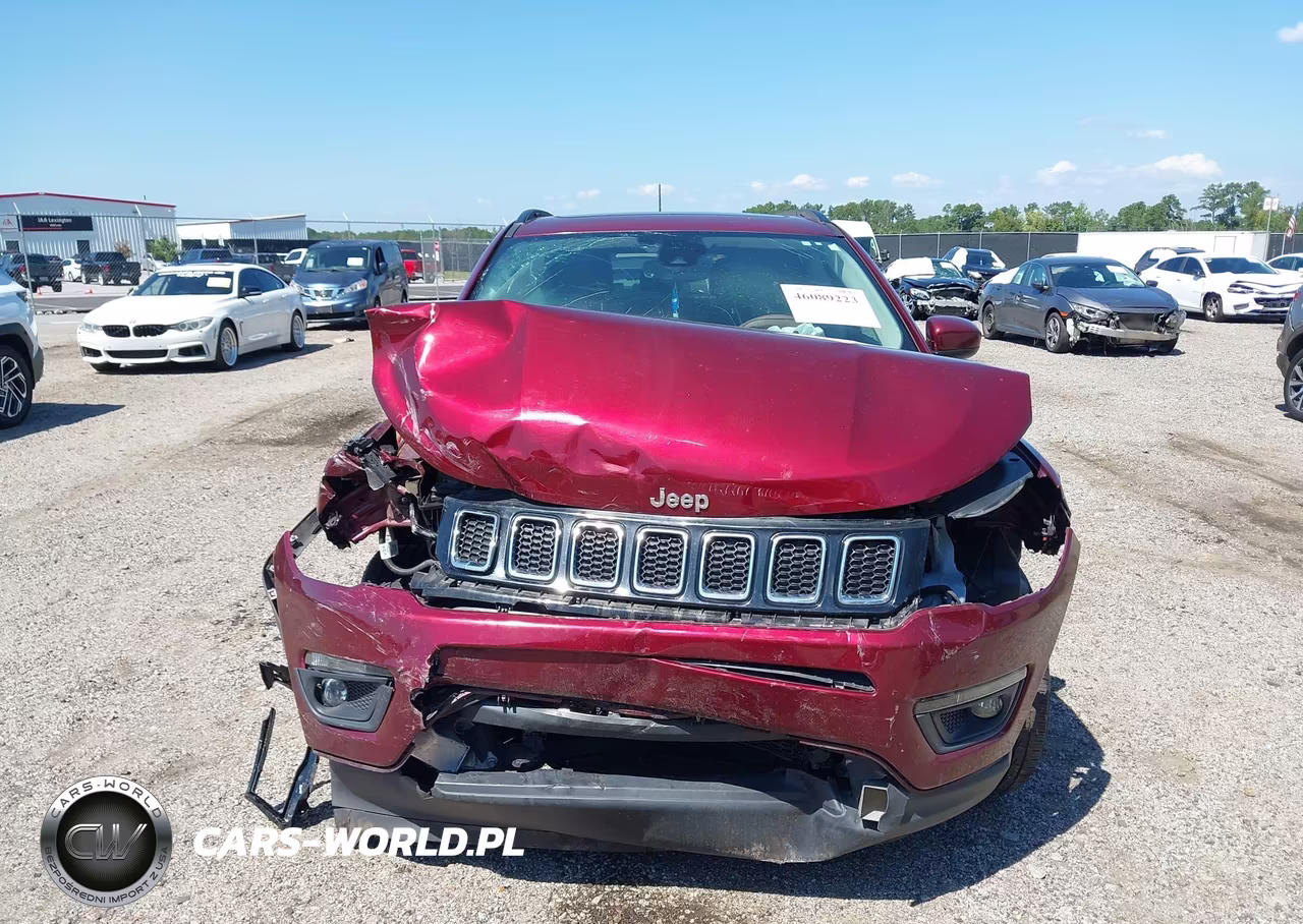 2020 Jeep Compass Sun And Safety Fwd VIN:3C4NJCBB7LT224408 - 13