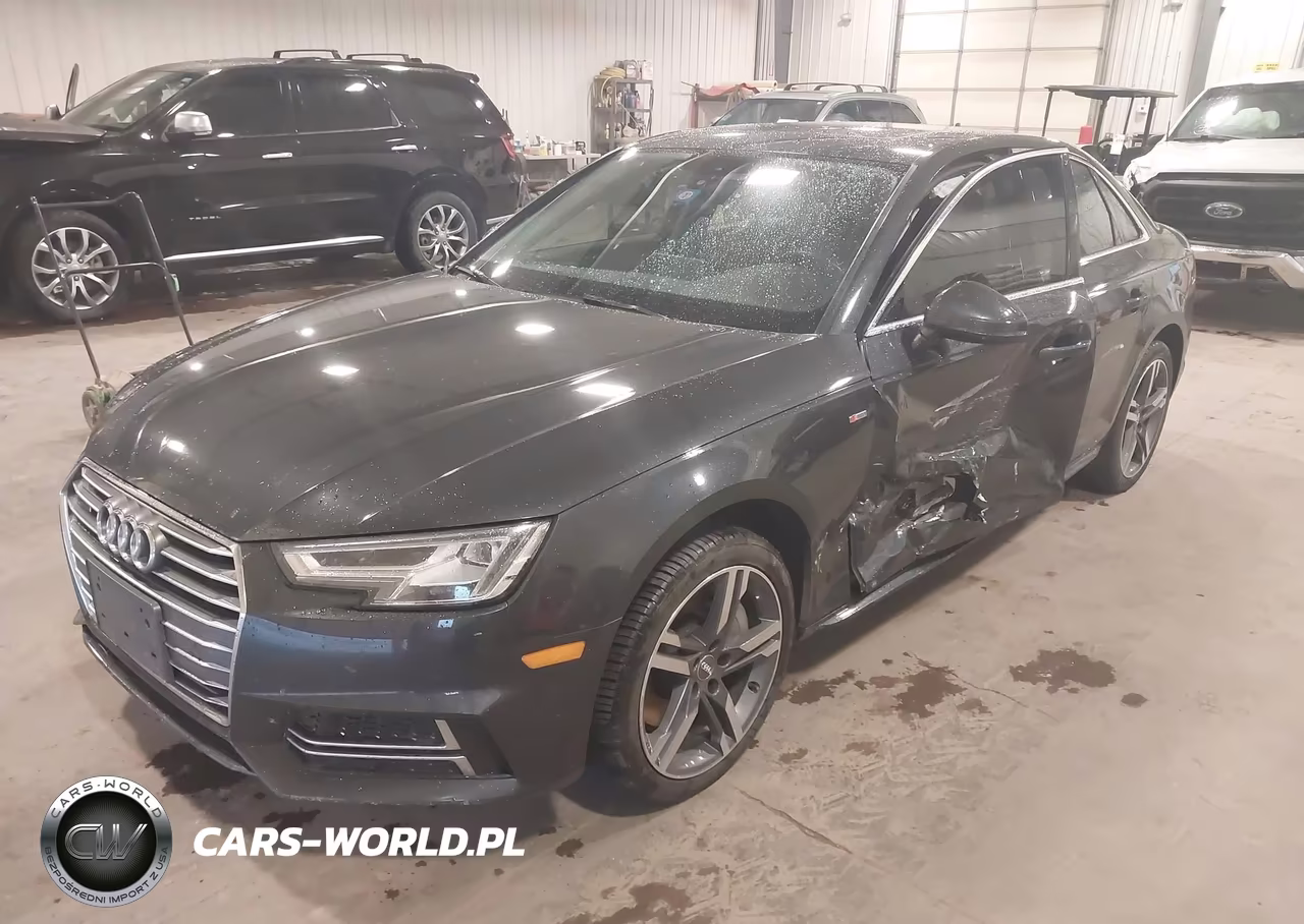 2018 Audi A4 2.0T Premium-2.0T Tech Premium VIN:WAUENAF43JA042453 - 2