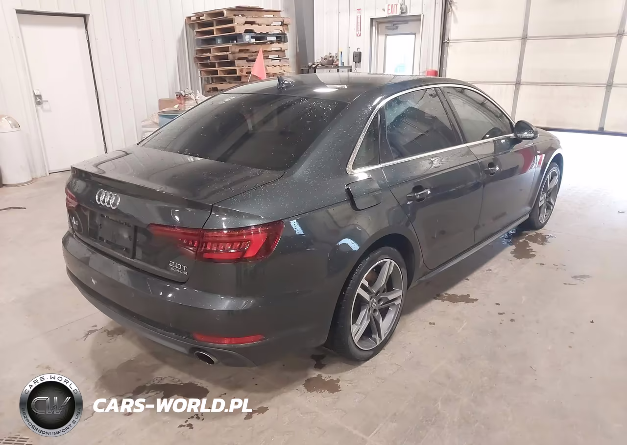 2018 Audi A4 2.0T Premium-2.0T Tech Premium VIN:WAUENAF43JA042453 - 4