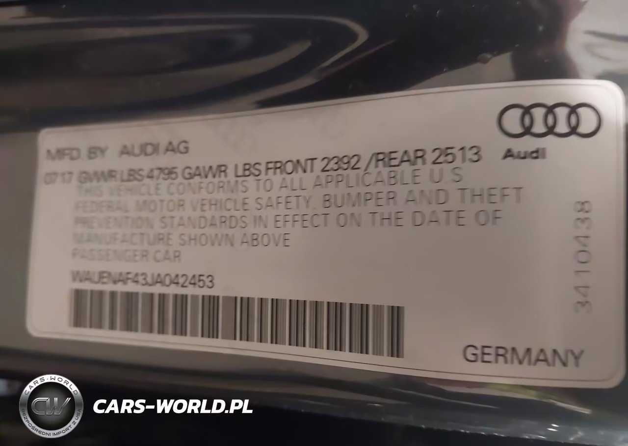 2018 Audi A4 2.0T Premium-2.0T Tech Premium VIN:WAUENAF43JA042453 - 9