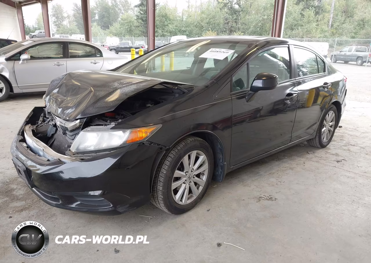 2012 Honda Civic Ex VIN:2HGFB2F89CH605018 - 2