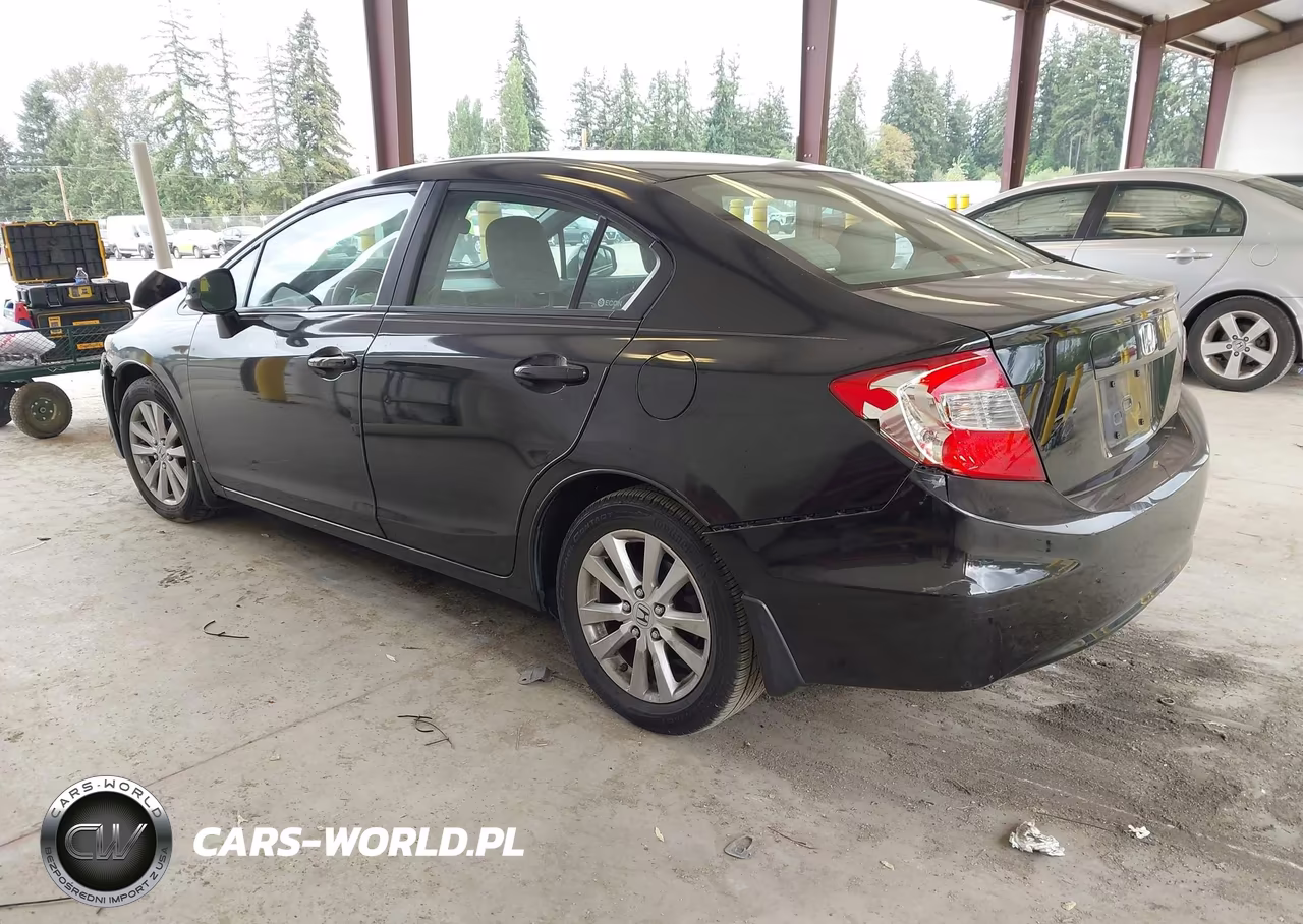 2012 Honda Civic Ex VIN:2HGFB2F89CH605018 - 3