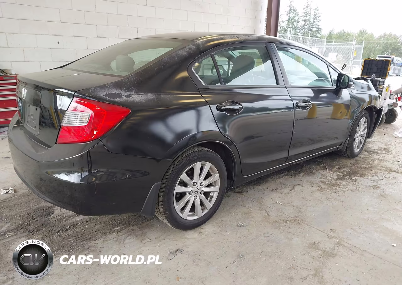 2012 Honda Civic Ex VIN:2HGFB2F89CH605018 - 4