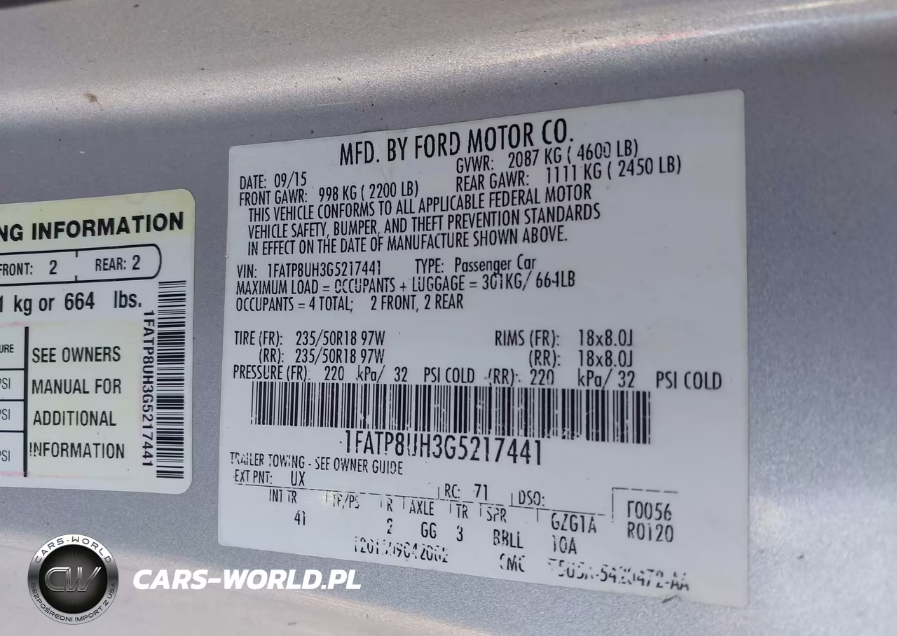 2016 Ford Mustang Ecoboost Premium VIN:1FATP8UH3G5217441 - 9