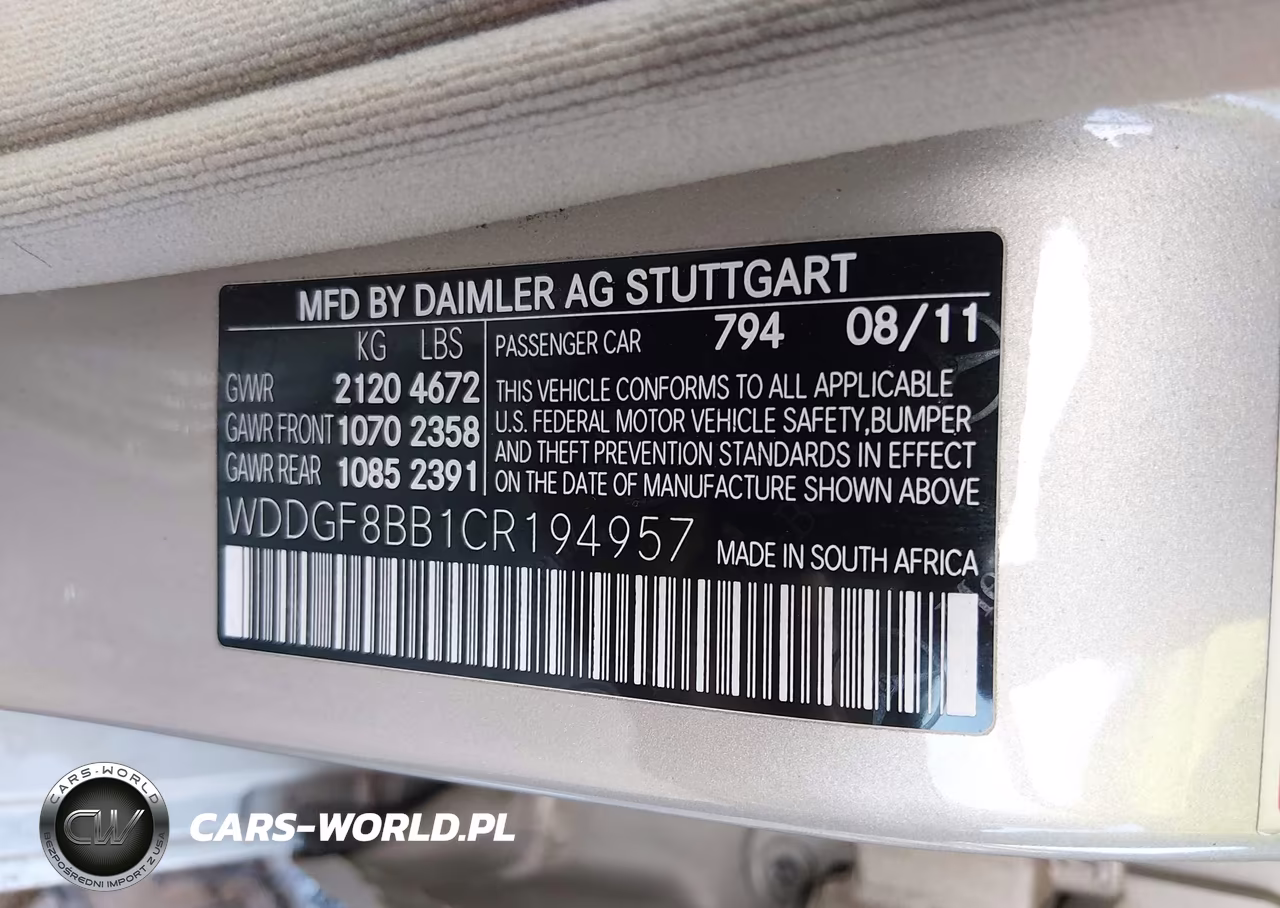 2012 Mercedes-Benz C 300 Sport 4Matic VIN:WDDGF8BB1CR194957 - 9