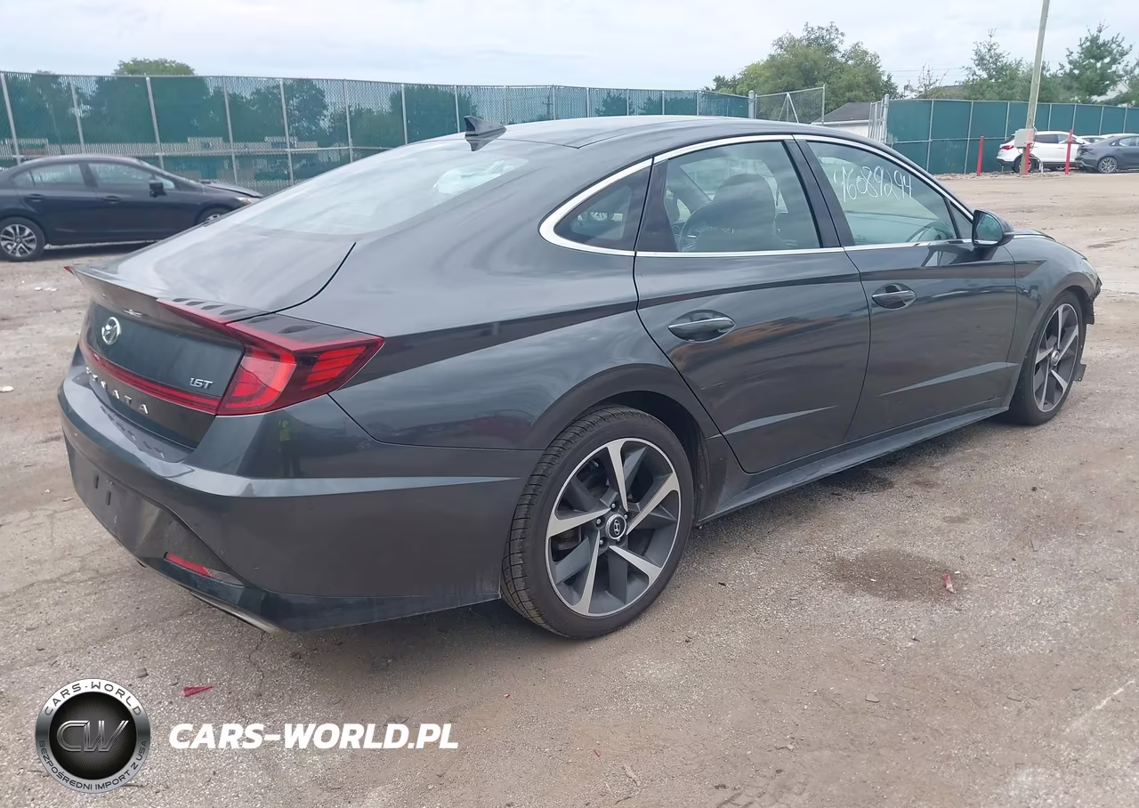 2022 Hyundai Sonata Sel Plus VIN:5NPEJ4J22NH136442 - 4