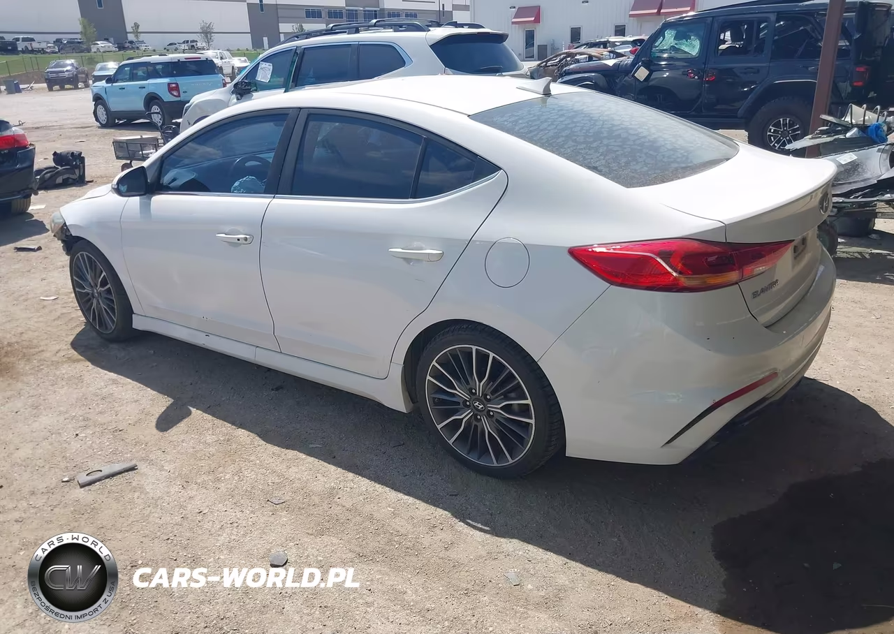 2018 Hyundai Elantra Sport VIN:KMHD04LB3JU557951 - 3