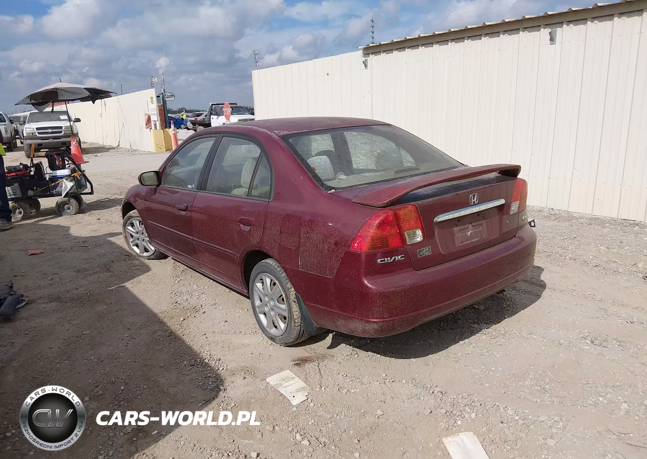2003 Honda Civic Ex VIN:2HGES26793H548399 - 3