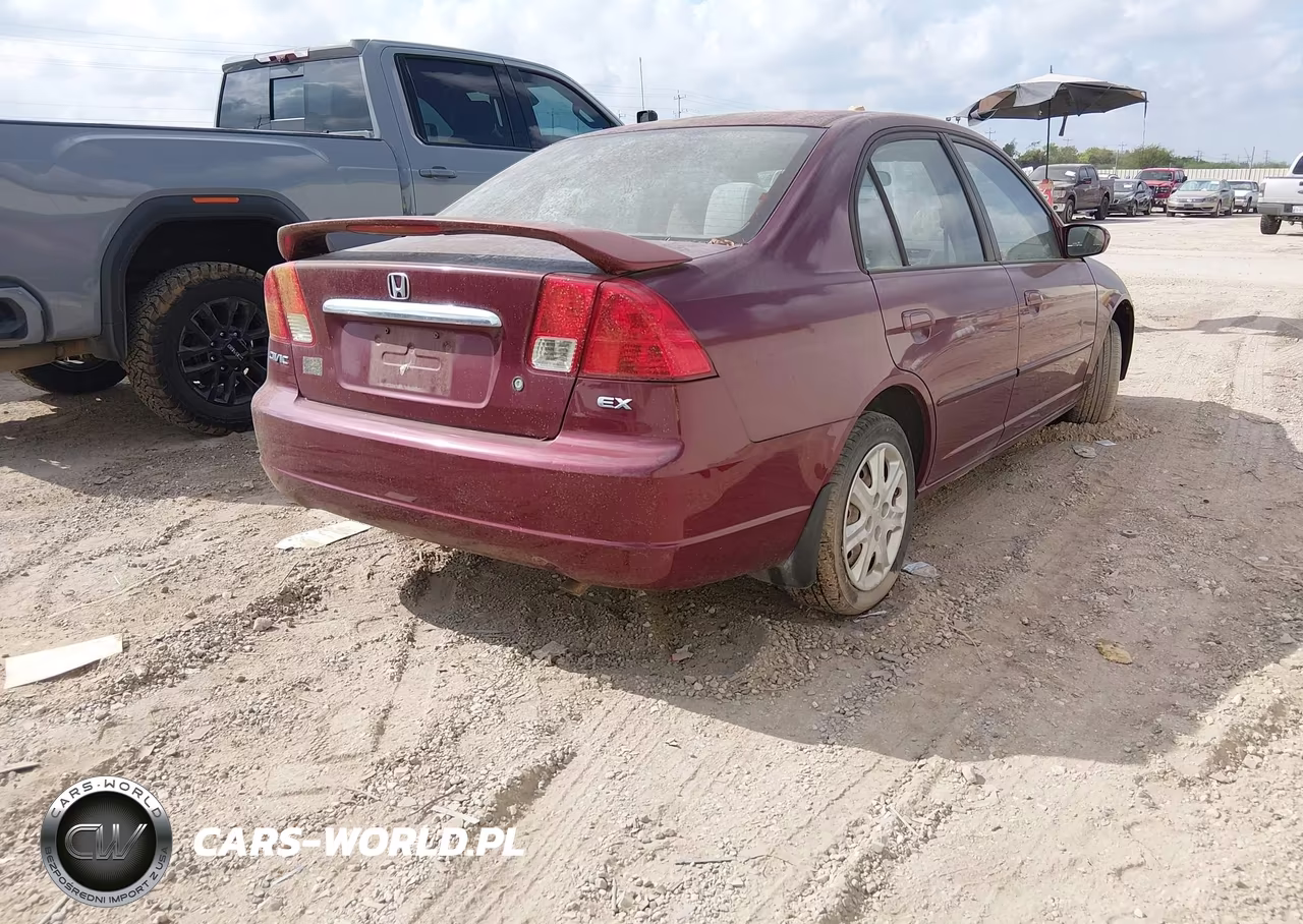 2003 Honda Civic Ex VIN:2HGES26793H548399 - 4
