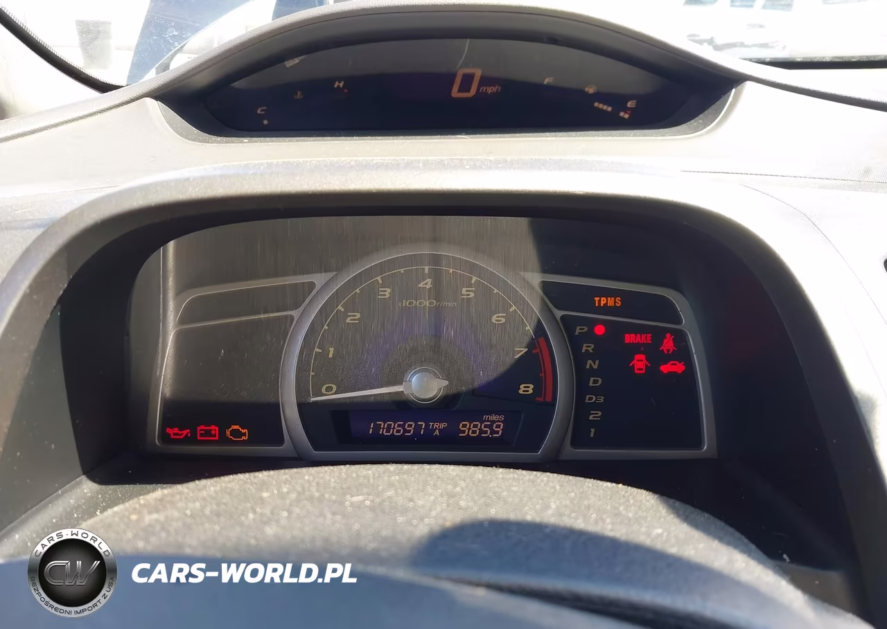 2008 Honda Civic Lx VIN:2HGFA16548H531162 - 7