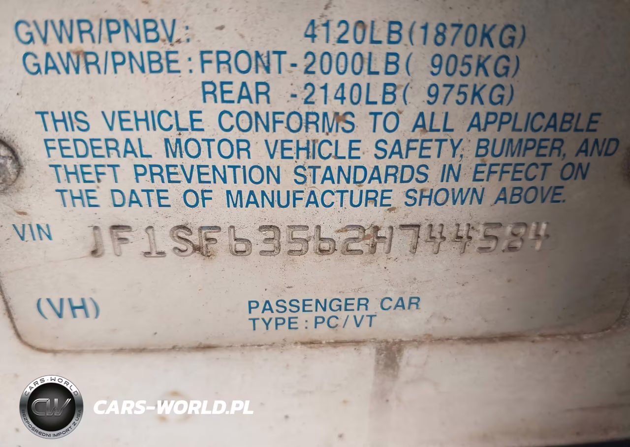 2002 Subaru Forester L VIN:JF1SF63562H744584 - 9