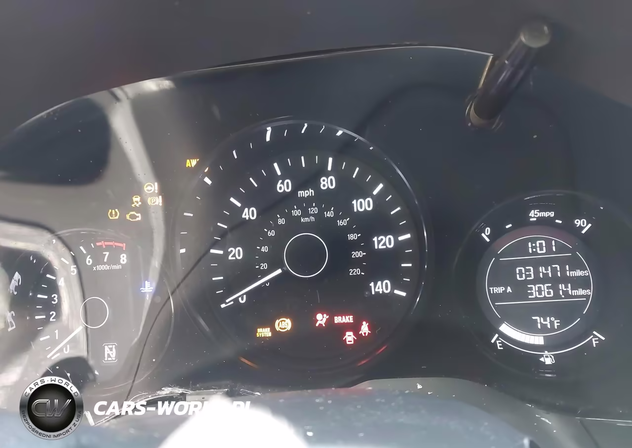 2022 Honda Hr-V Awd Lx VIN:3CZRU6H31NM762961 - 7