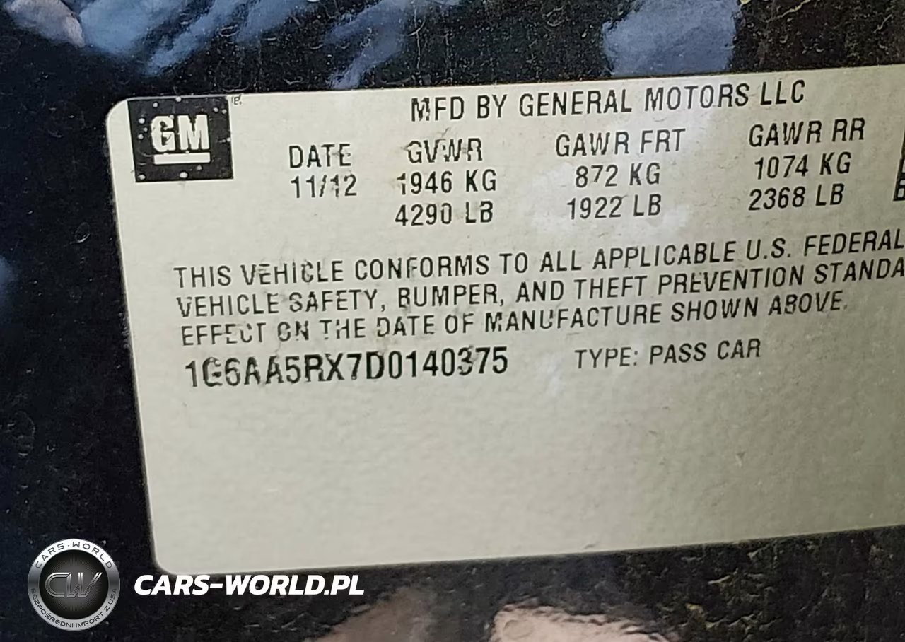 2013 Cadillac Ats Standard VIN:1G6AA5RX7D0140375 - 9