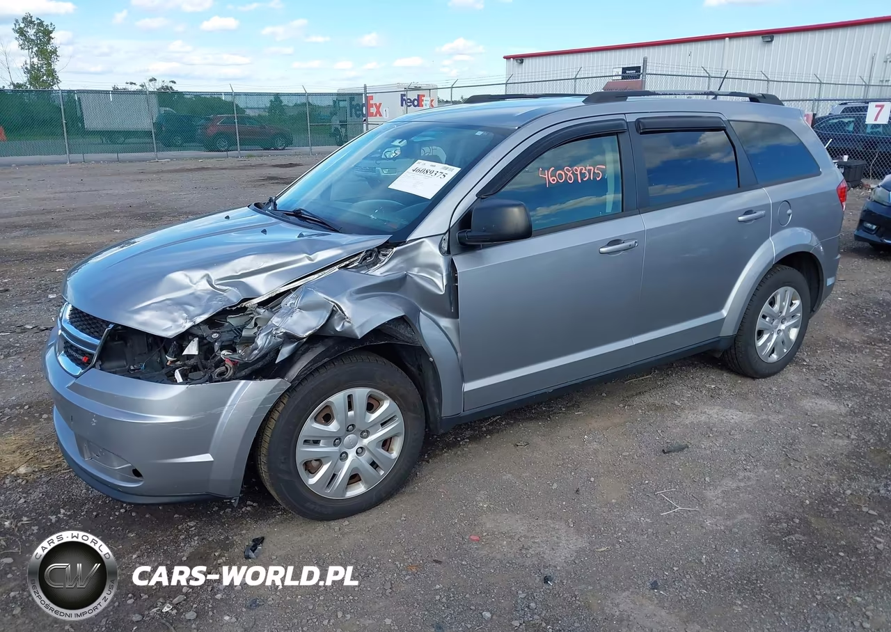 2017 Dodge Journey Se VIN:3C4PDCABXHT677401 - 2