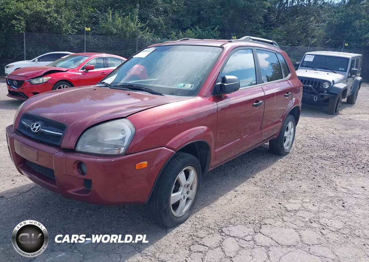 2007 Hyundai Tucson Gls VIN:KM8JM12B27U563353 - 2