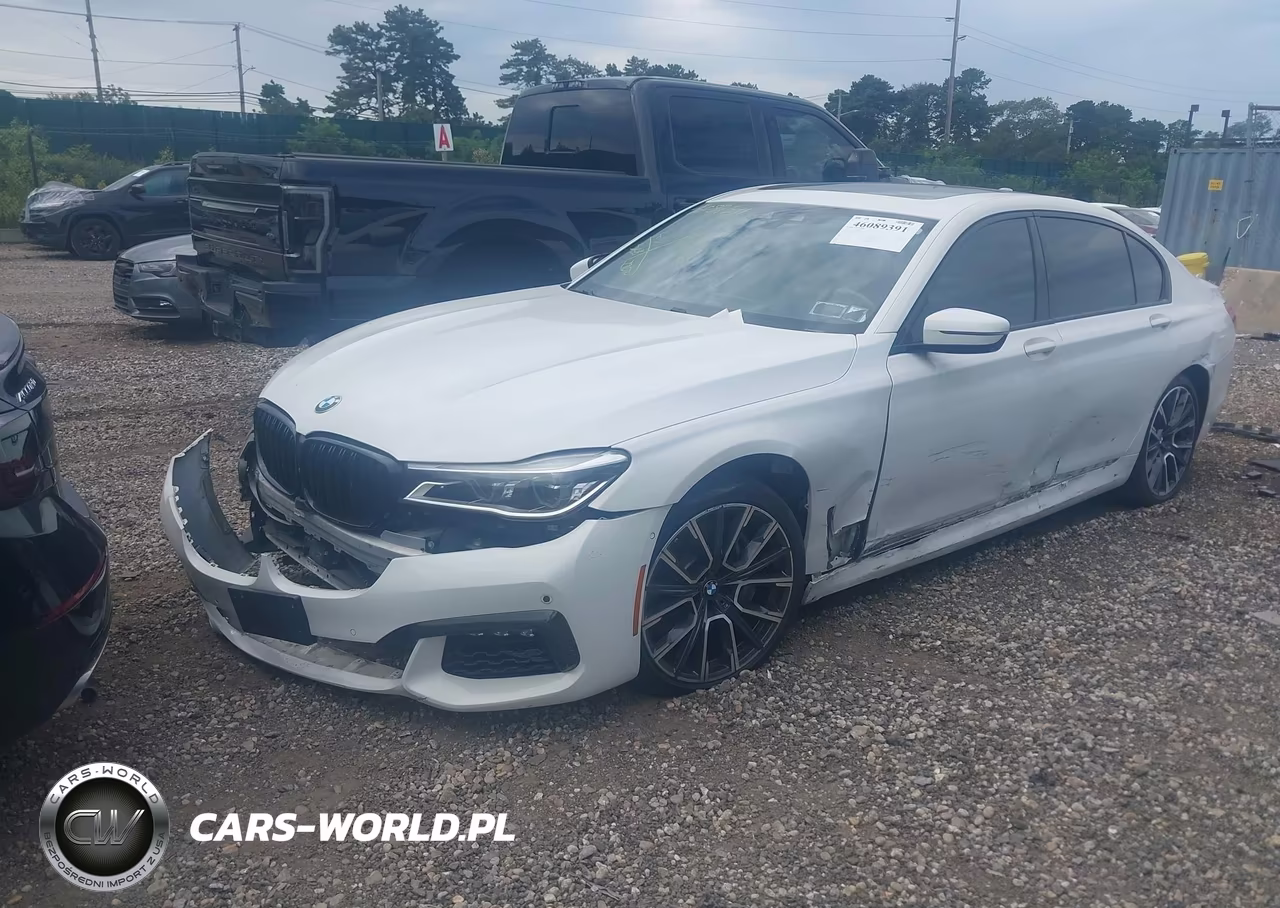 2016 BMW 750I xDrive VIN:WBA7F2C52GG419370 - 2