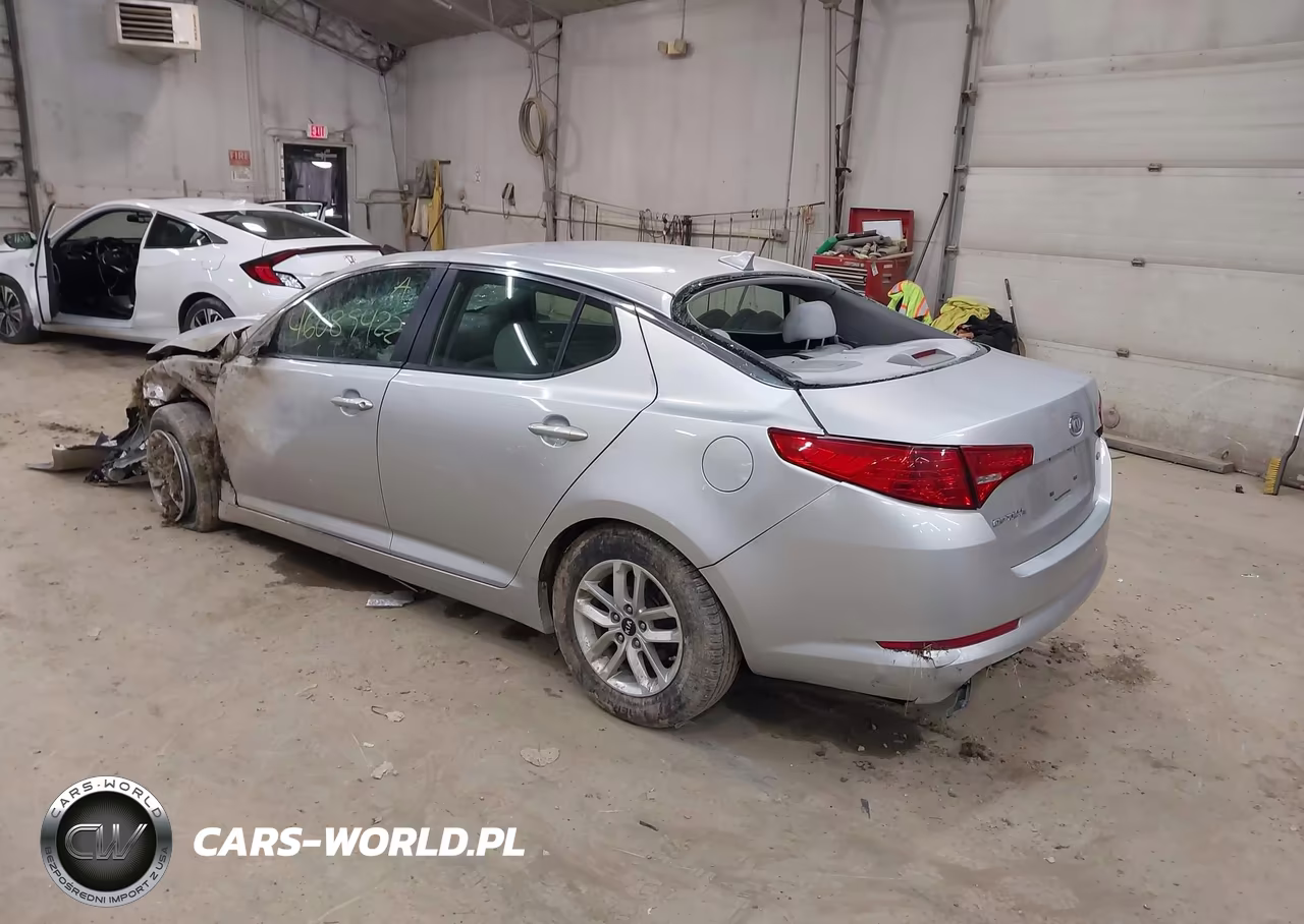 2011 Kia Optima Lx VIN:KNAGM4A75B5175787 - 3