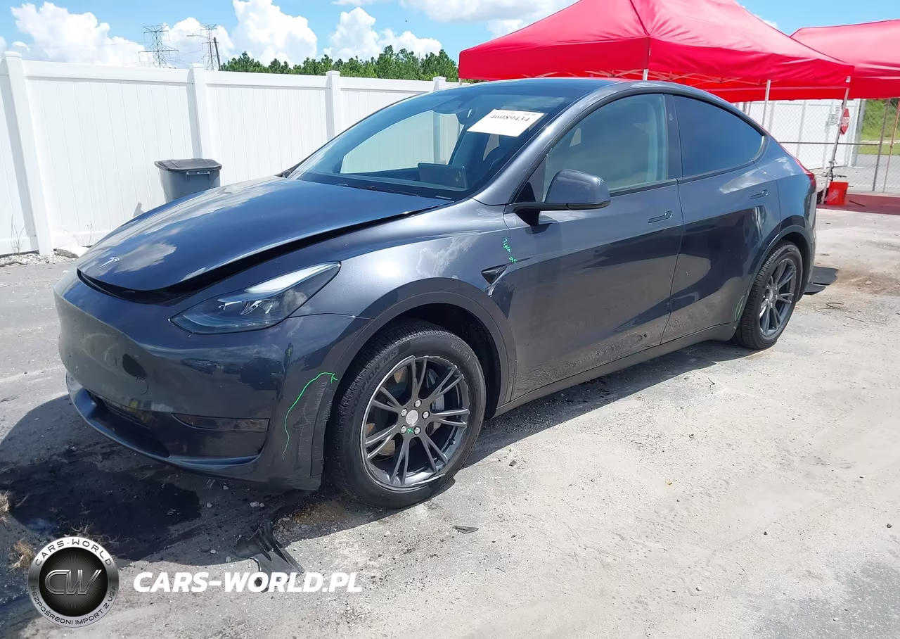 2024 Tesla Model Y Long Range Single Motor Rear-Wheel Drive-Rwd VIN:7SAYGDED9RA334561 - 2