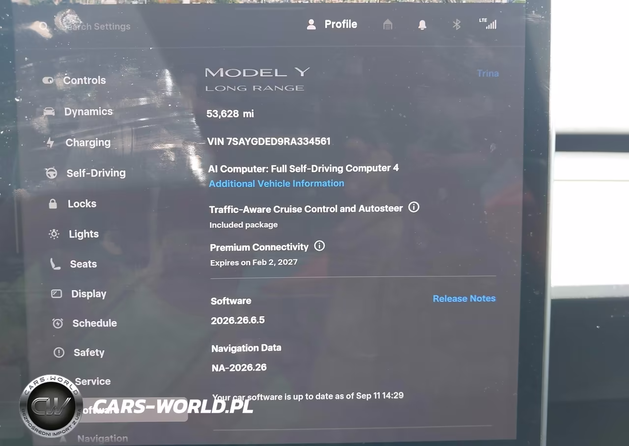 2024 Tesla Model Y Long Range Single Motor Rear-Wheel Drive-Rwd VIN:7SAYGDED9RA334561 - 7