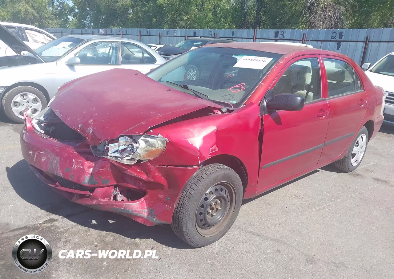 2008 Toyota Corolla Ce VIN:1NXBR32E98Z041851 - 2