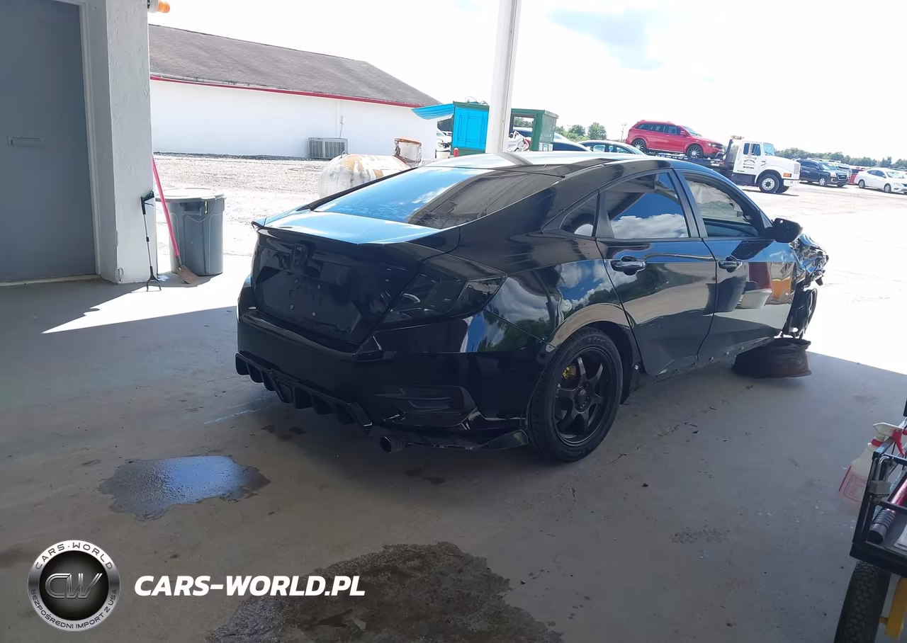 2017 Honda Civic Lx VIN:19XFC2F58HE001934 - 4