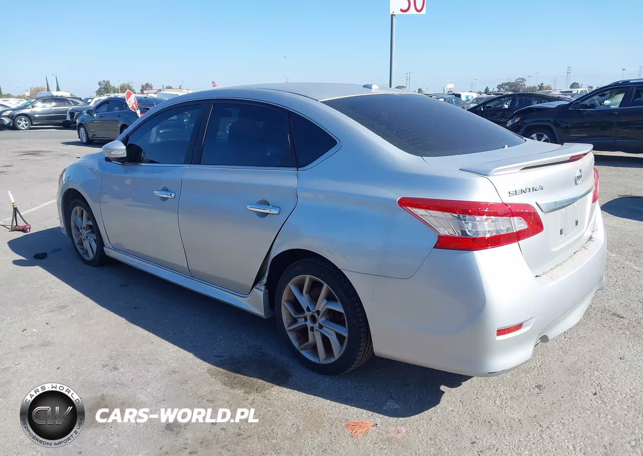 2015 Nissan Sentra Sr VIN:3N1AB7AP2FY226447 - 3