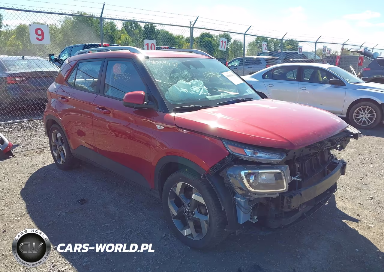 2022 Hyundai Venue Sel VIN:KMHRC8A34NU156608 - 1