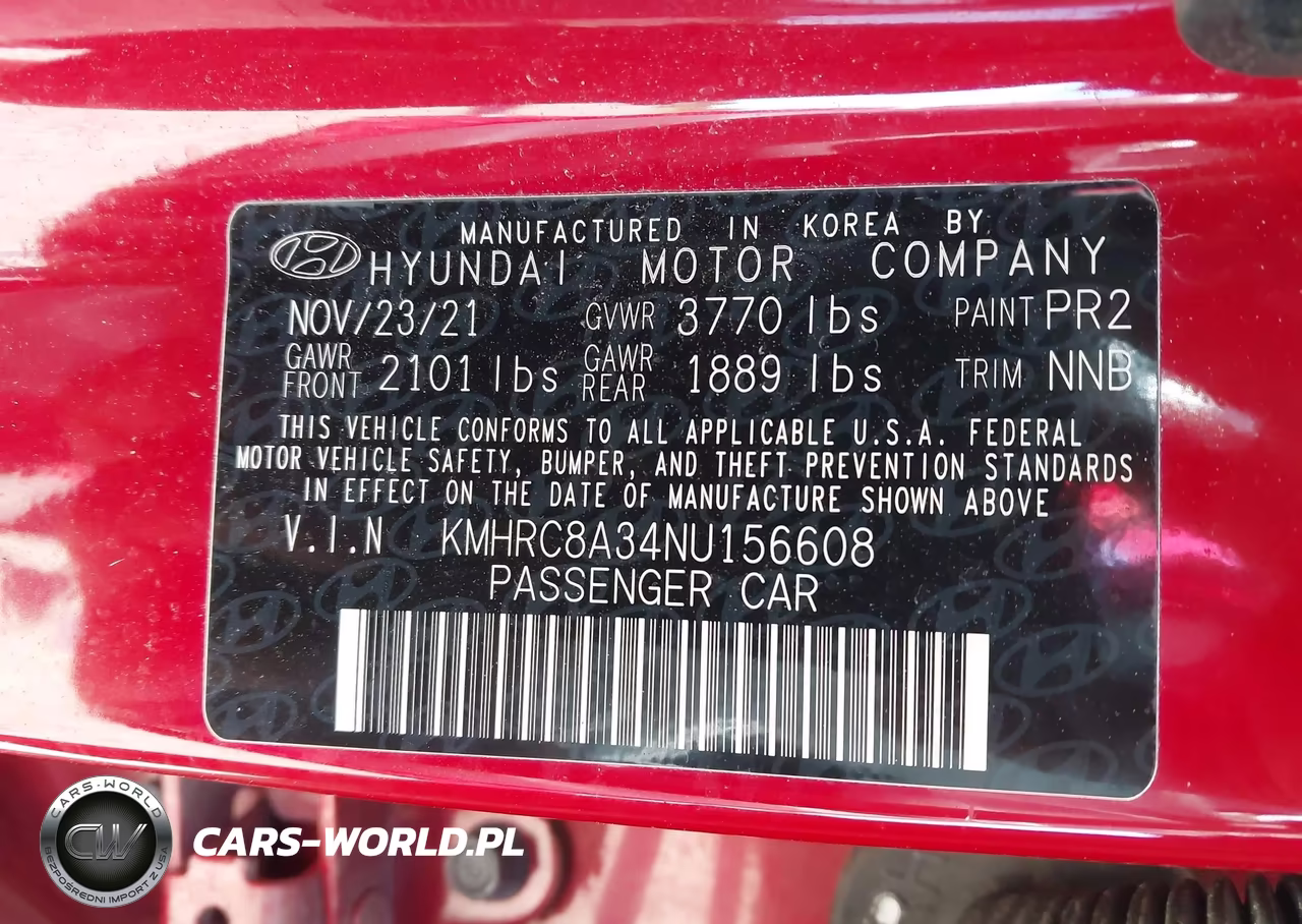 2022 Hyundai Venue Sel VIN:KMHRC8A34NU156608 - 9