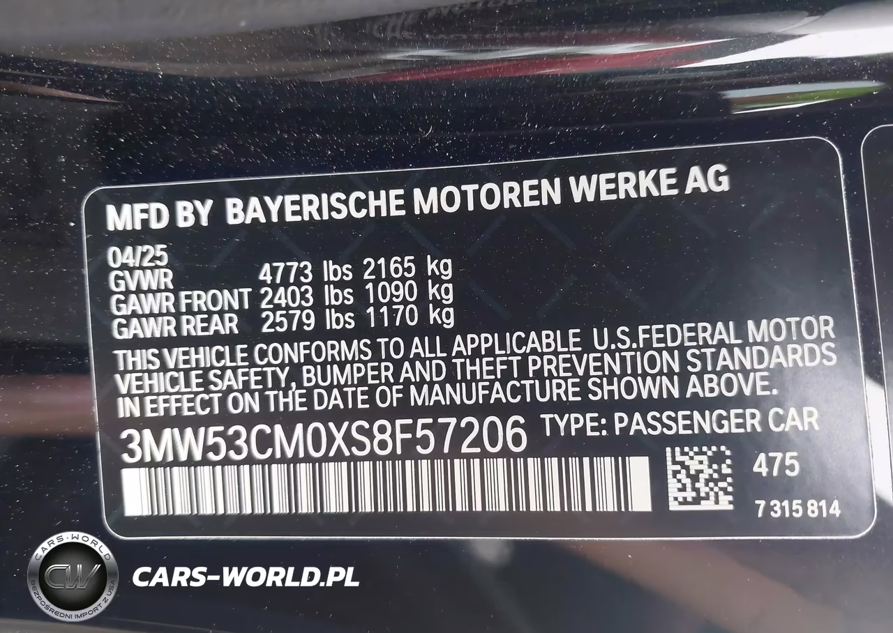2025 BMW M240 I xDrive VIN:3MW53CM0XS8F57206 - 9