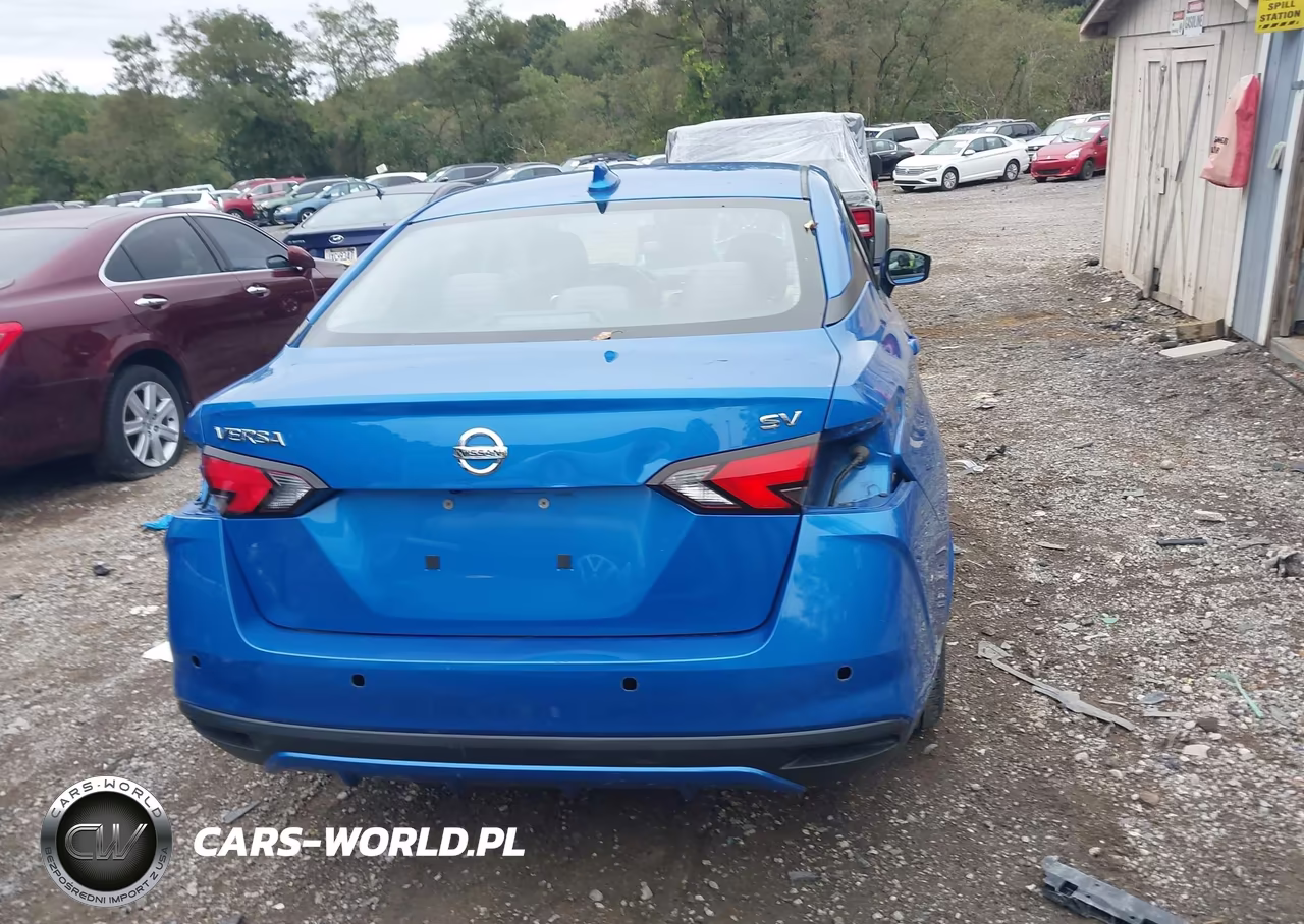 2021 Nissan Versa Sv Xtronic Cvt VIN:3N1CN8EV3ML862612 - 16