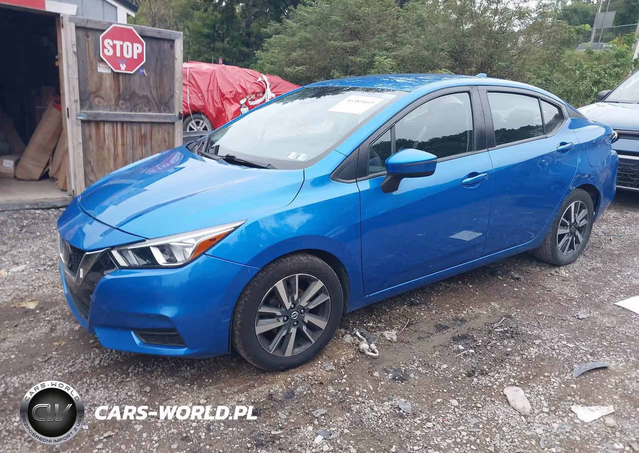 2021 Nissan Versa Sv Xtronic Cvt VIN:3N1CN8EV3ML862612 - 2