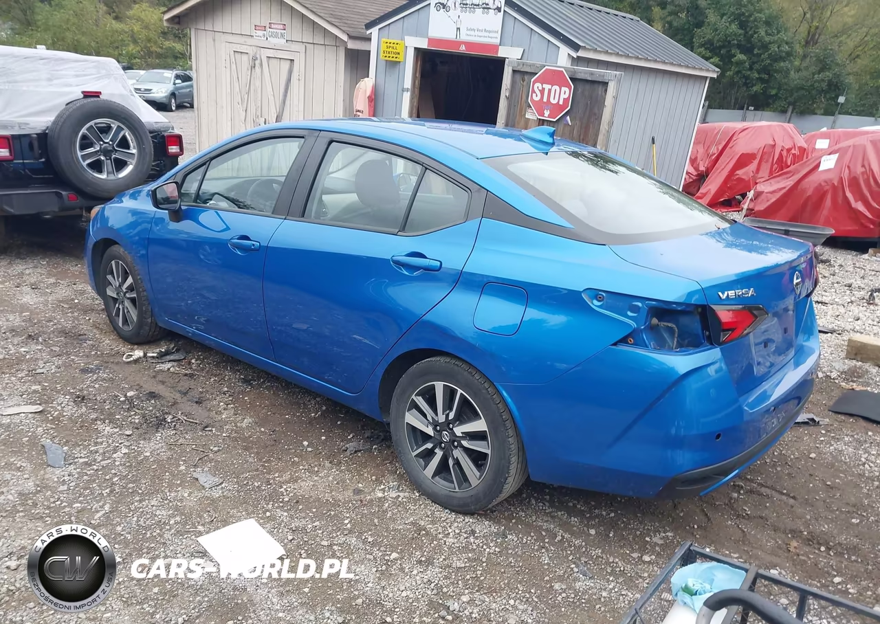 2021 Nissan Versa Sv Xtronic Cvt VIN:3N1CN8EV3ML862612 - 3