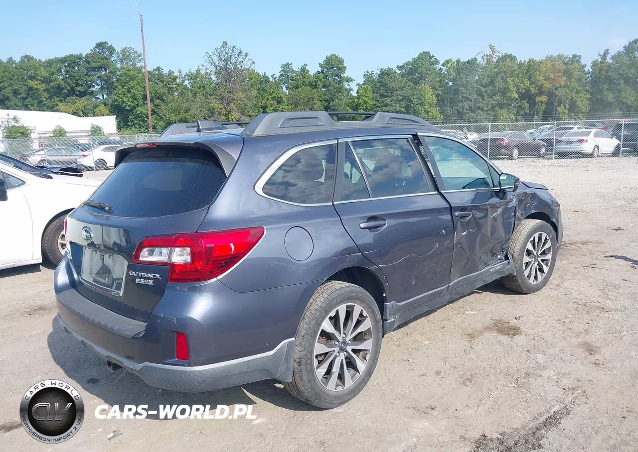 2017 Subaru Outback 2.5I Limited VIN:4S4BSAKC8H3301248 - 4